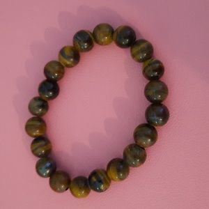 Handmade tigers eye braclet
